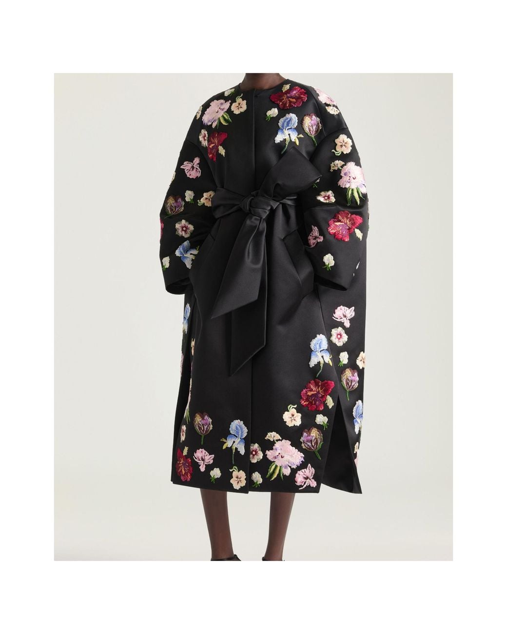 Givenchy Black Cocoon Coat