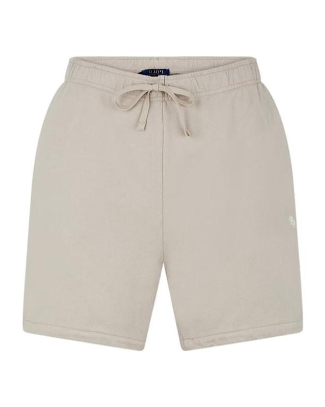 Polo Ralph Lauren Gray Loopback Fleece Shorts for men