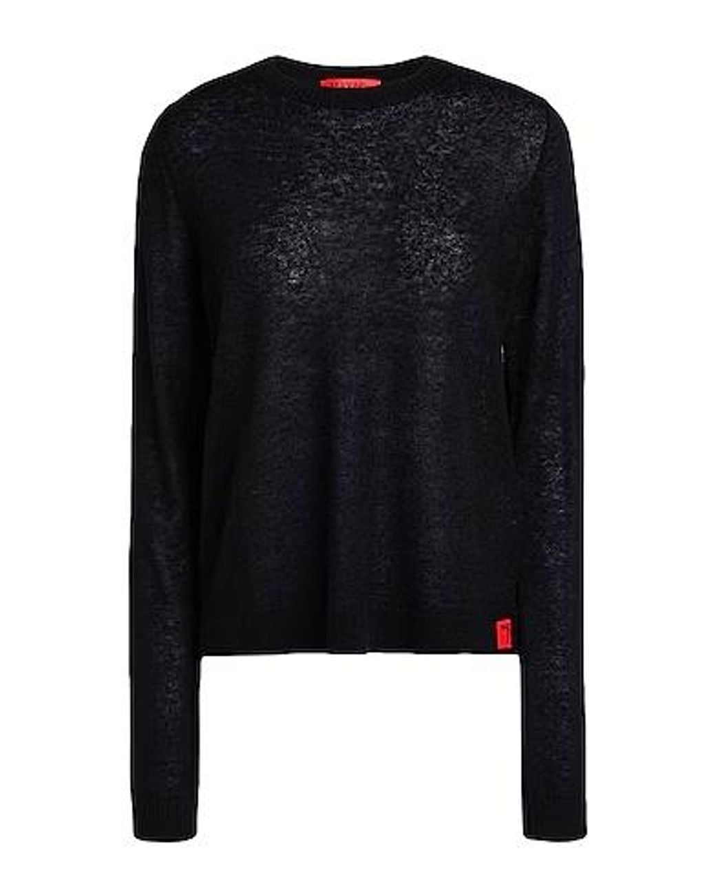 MAX&Co. Black Lightweight Knit Sweater