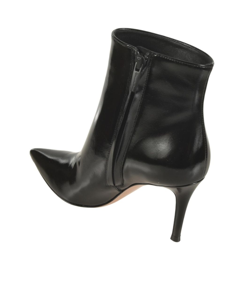 Gianvito Rossi Black 85Mm Pointed-Toe Stiletto Boots