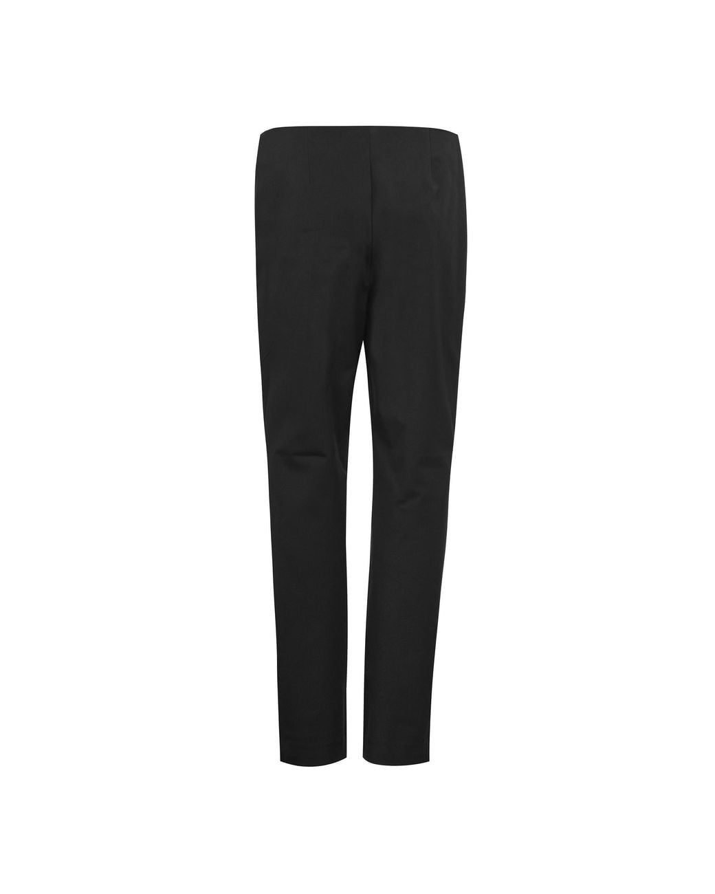 Ralph Lauren Black Solid Color Skinny Trousers