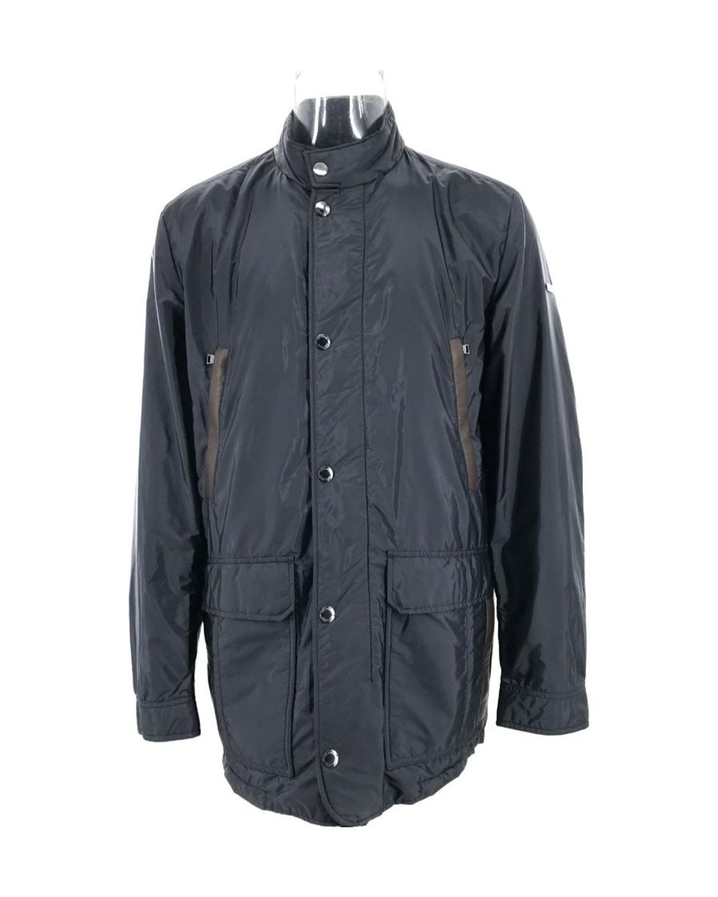 Paul & Shark Blue Logo Padded Jacket for men
