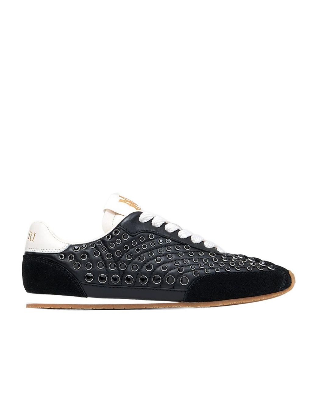 Amiri Blue Low Top Lace Up Sneakers