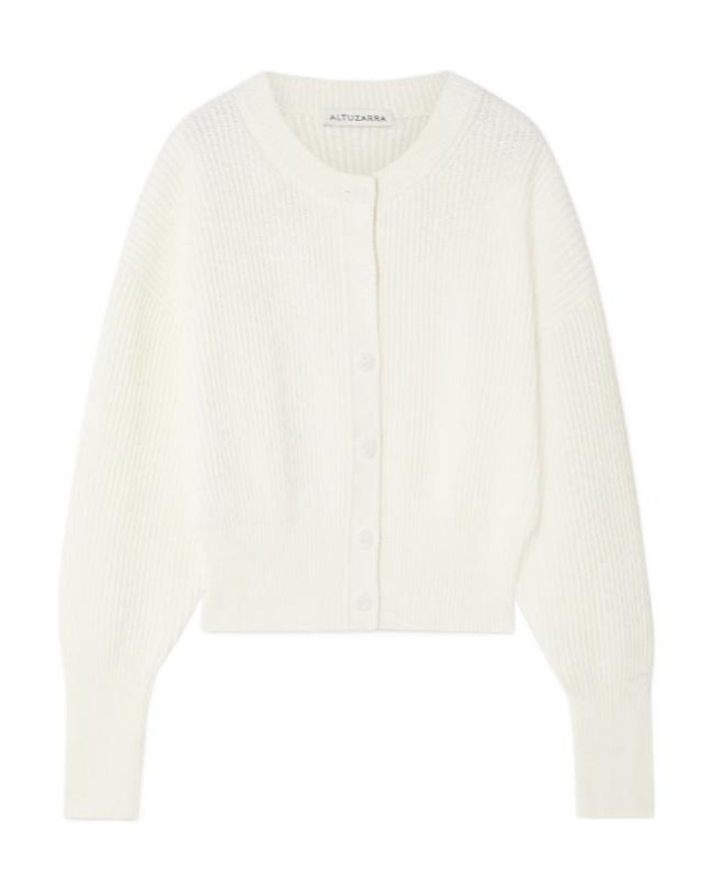 Altuzarra White Cotton Cardigan