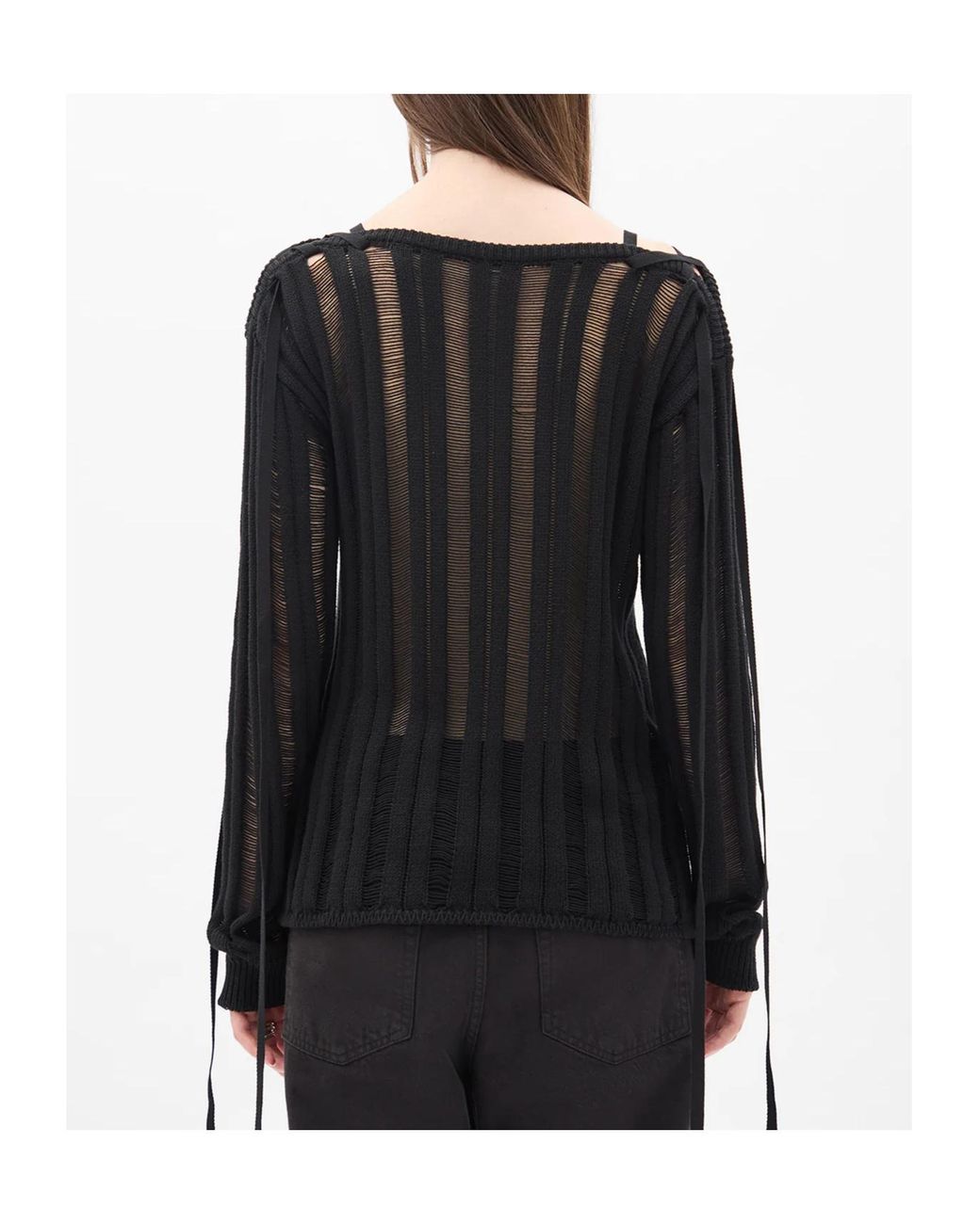 Ann Demeulemeester Black Gala Sweater