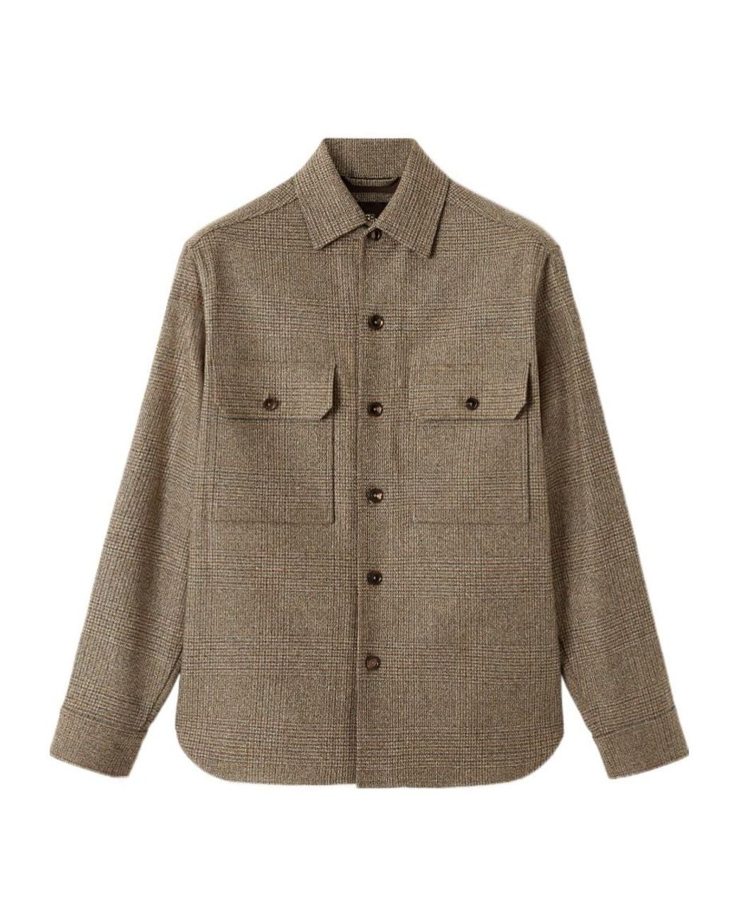 Loro Piana Natural Ambrose Overshirt for men