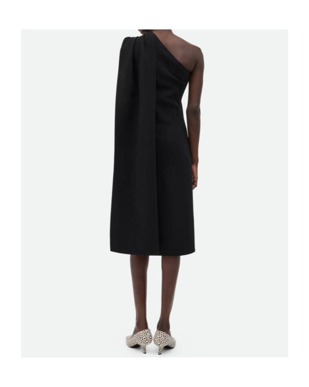 Bottega Veneta Black Crepe Dress