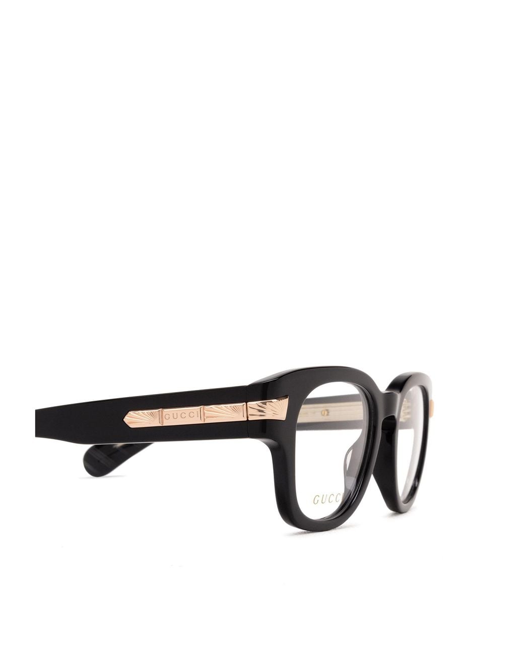 Gucci Multicolor Eyewear Round Frame Glasses for men
