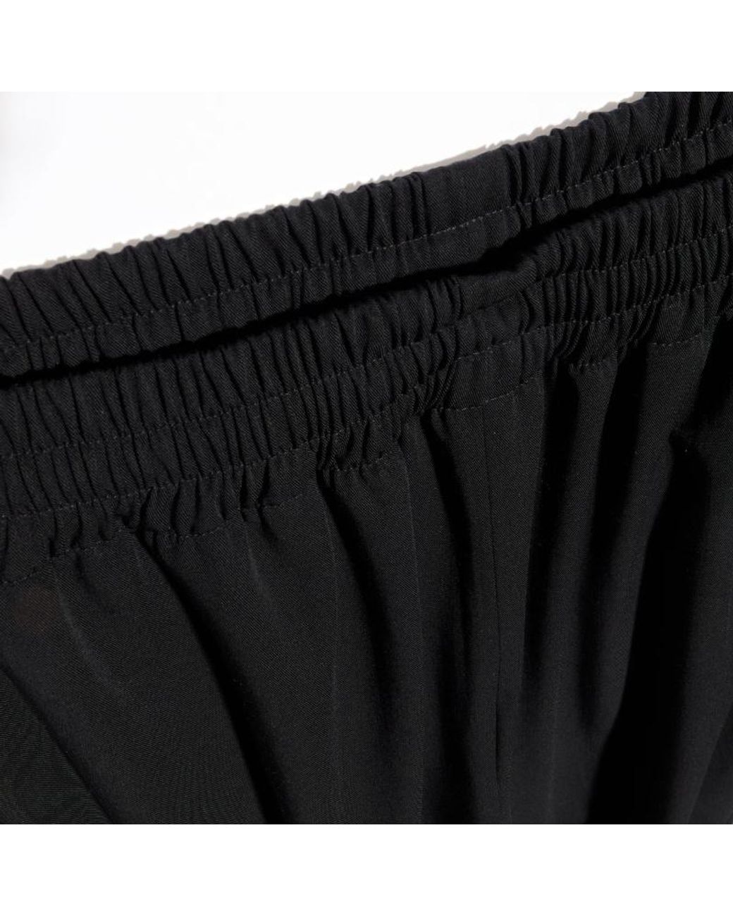 Gucci Black Twill Leisure Pants for men