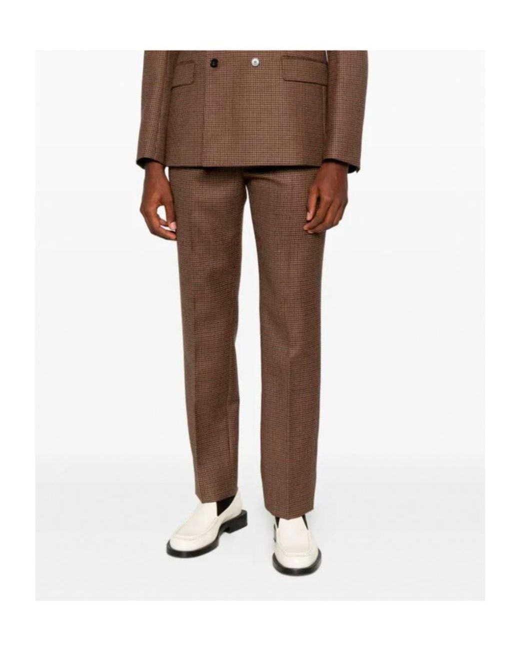 Gucci Brown Wool Pants for men