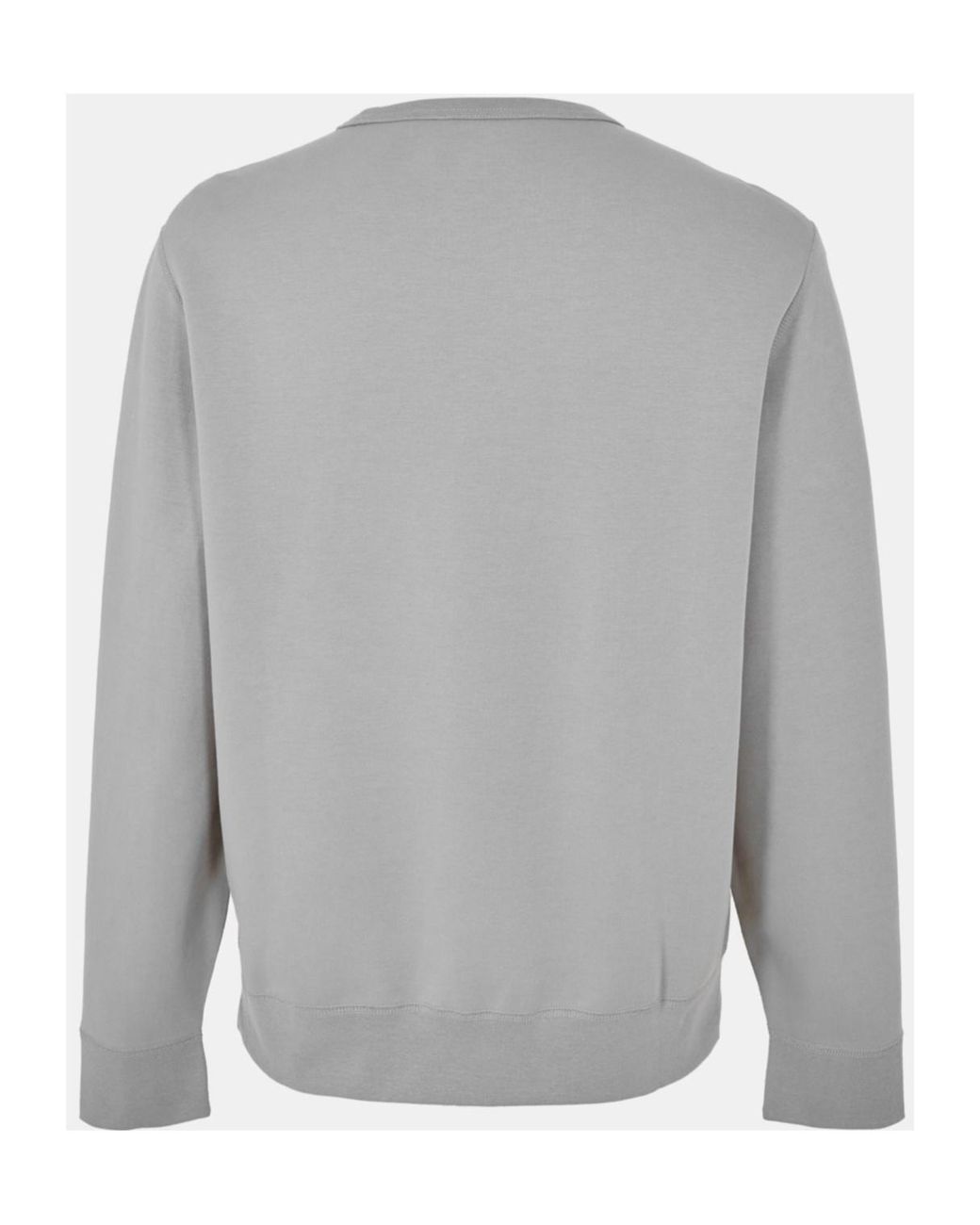 Polo Ralph Lauren Gray Logo Crew Neck Tech Sweatshirt for men