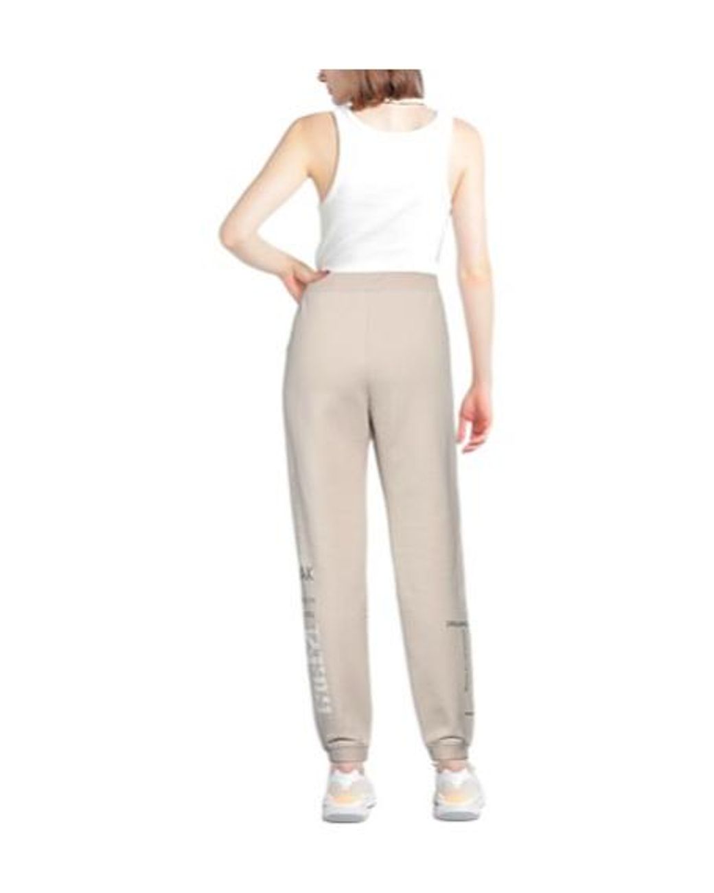 Max Mara Natural Comfortable Zipup Sweatpants