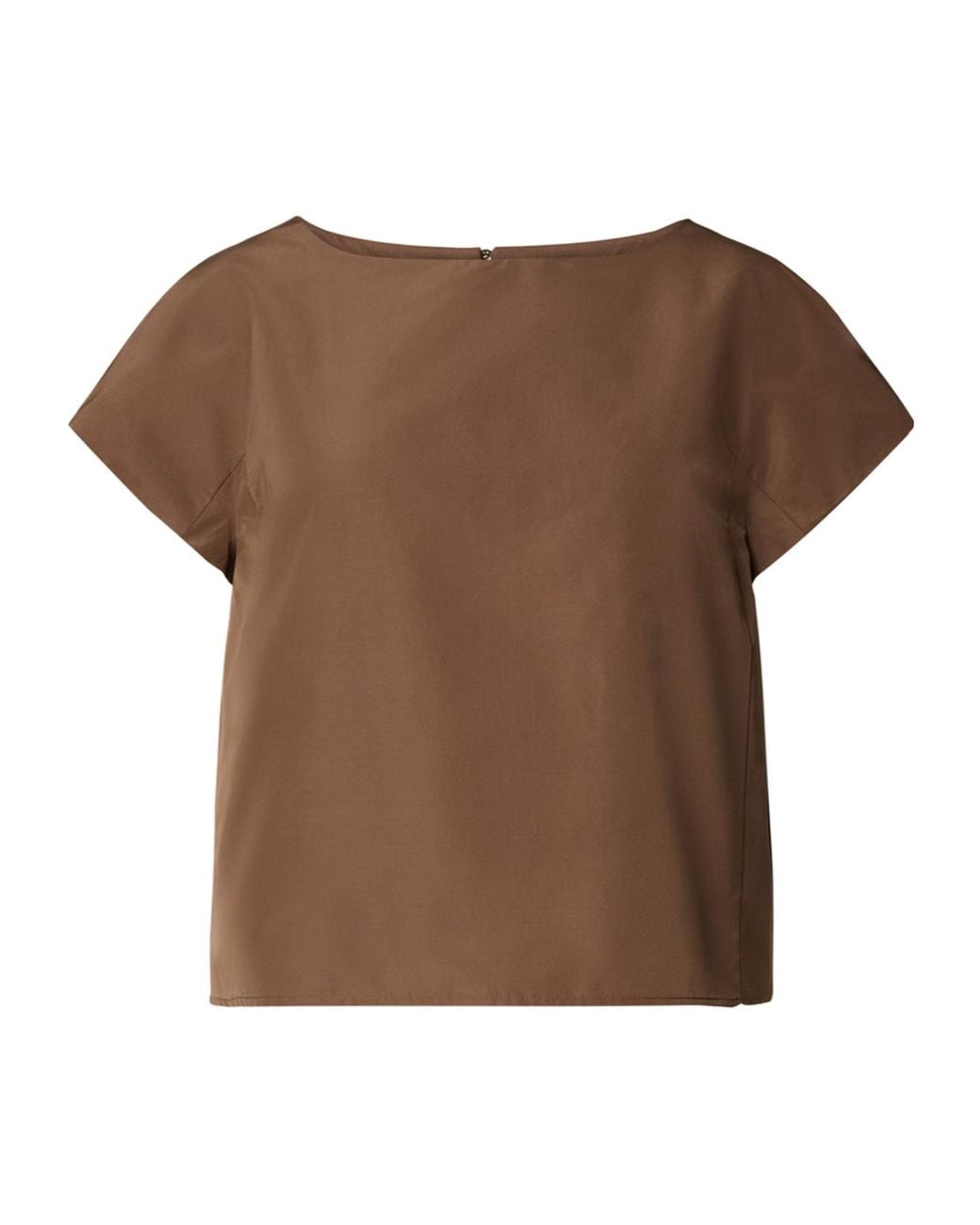 Weekend by Maxmara Brown Short-Sleeved Top