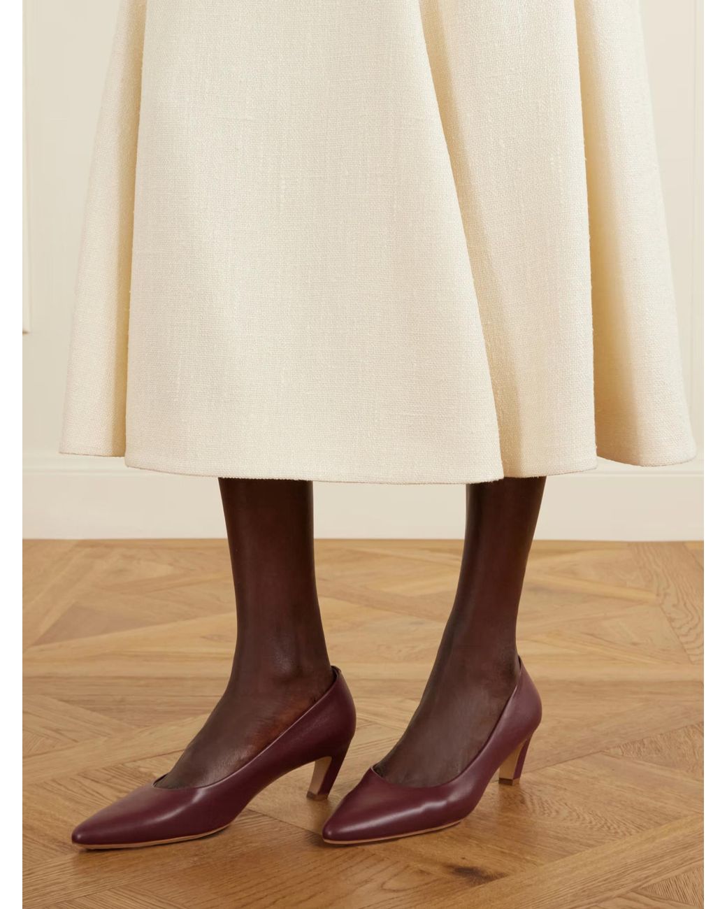 Gabriela Hearst Red Pointed-Toe High Heels