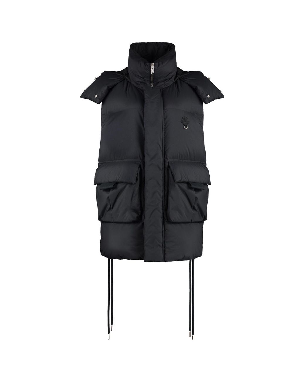Moncler Black X Willow Smith Hooded Down Vest