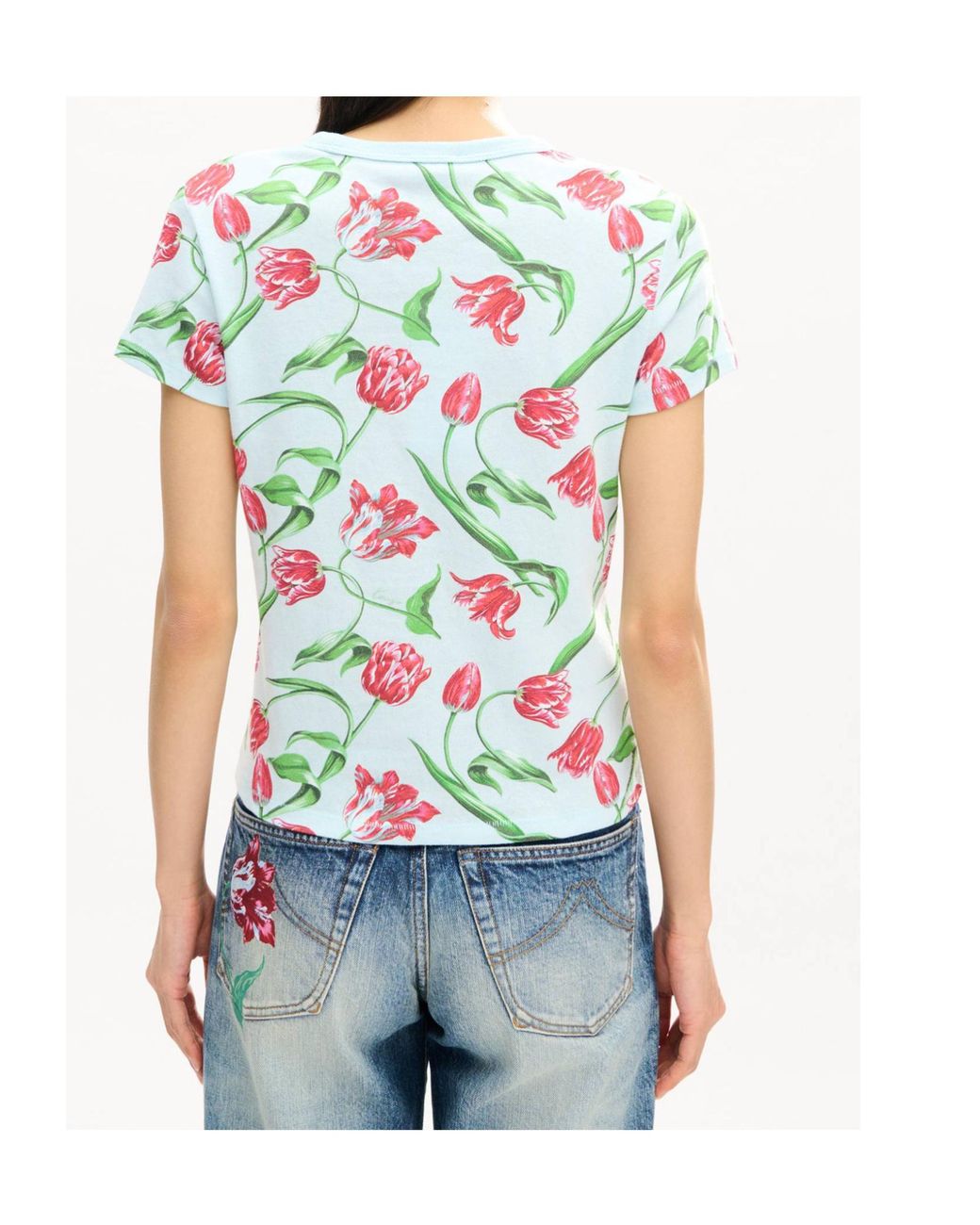 KENZO White Tulip' T-Shirt