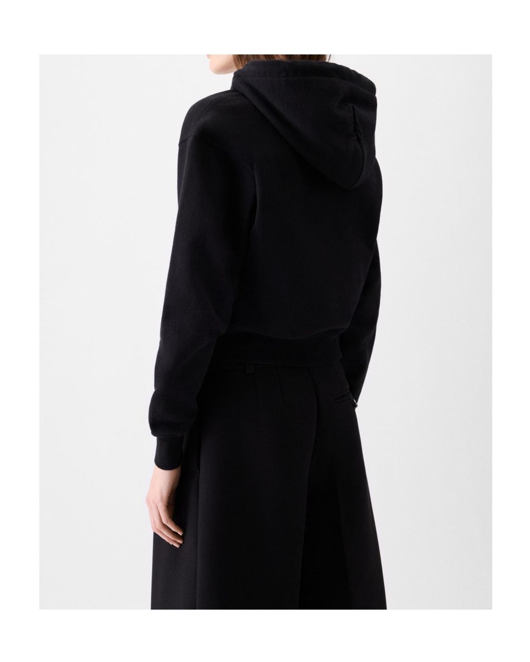 Jacquemus Blue Logo Patch Drawstring Hoodie