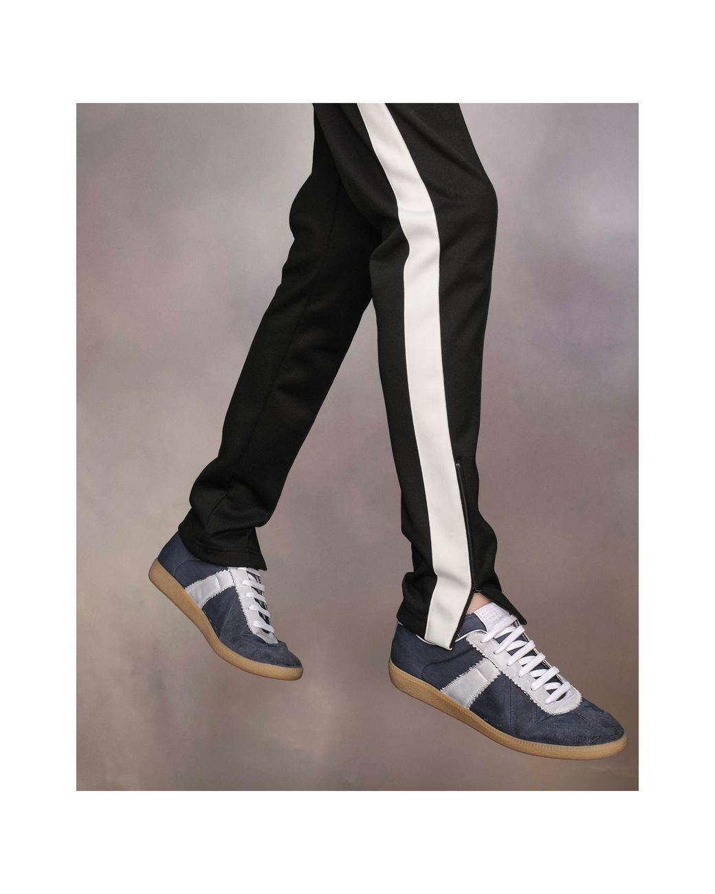Maison Margiela Blue Replica Low-Top Sneakers for men