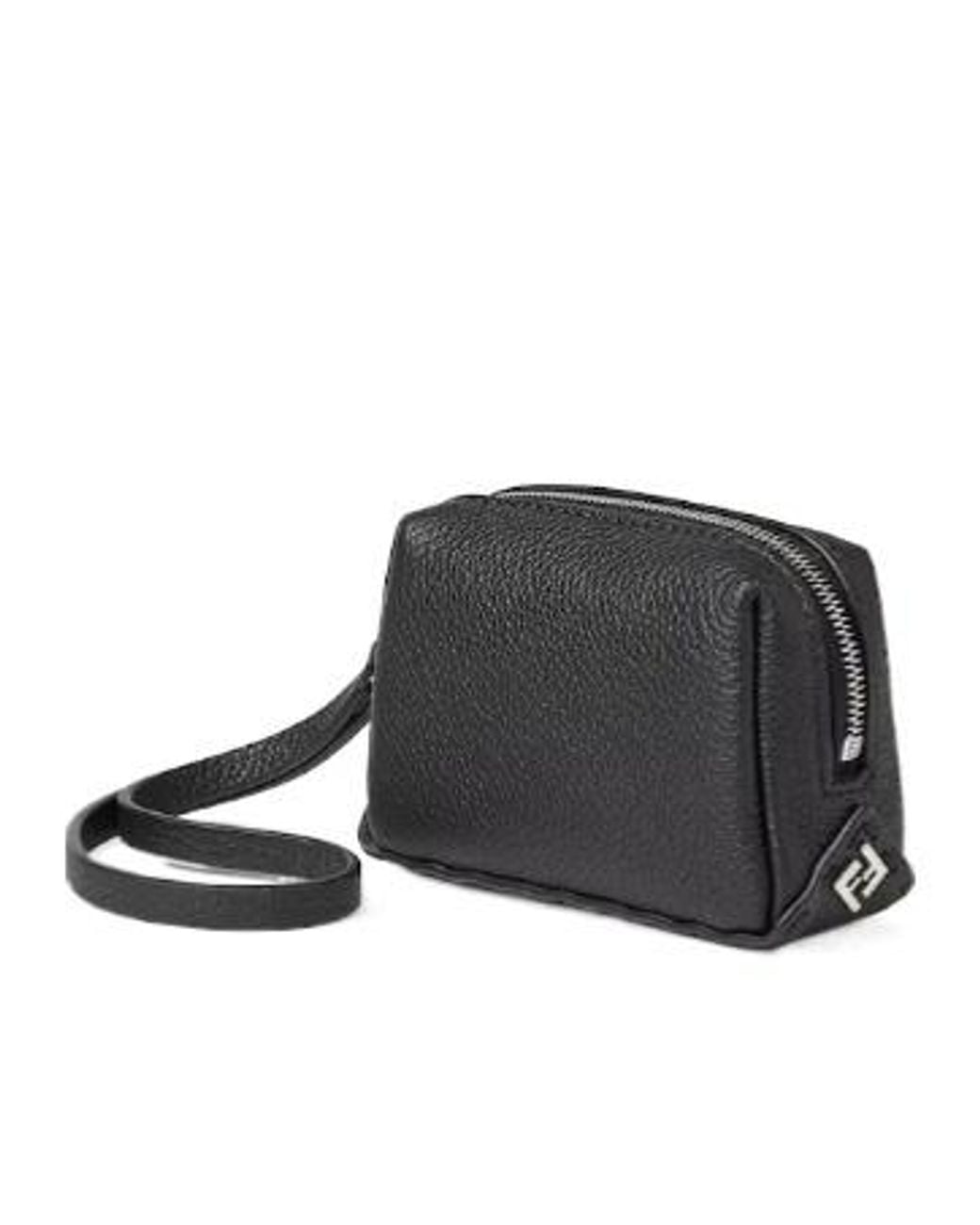 Fendi Black Lui Nano Clutch Bag for men