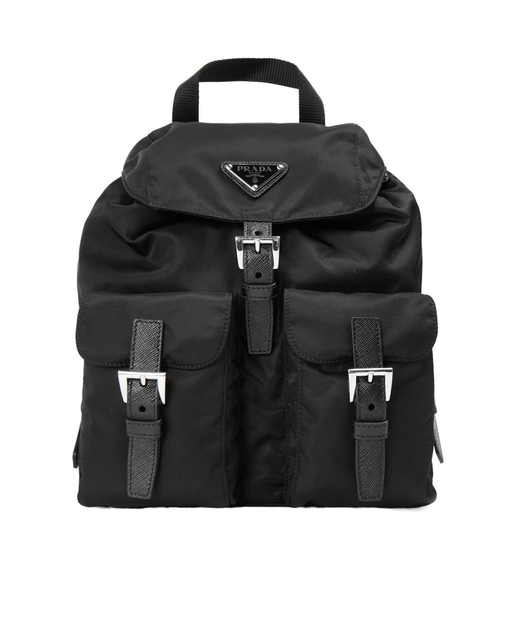 Prada Black Small Nylon Backpack