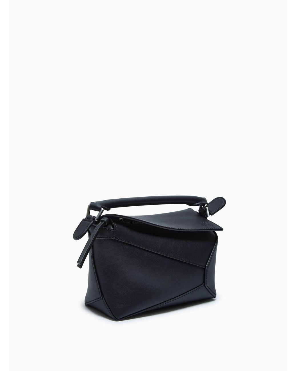 Loewe Black Puzzle Mini Bag