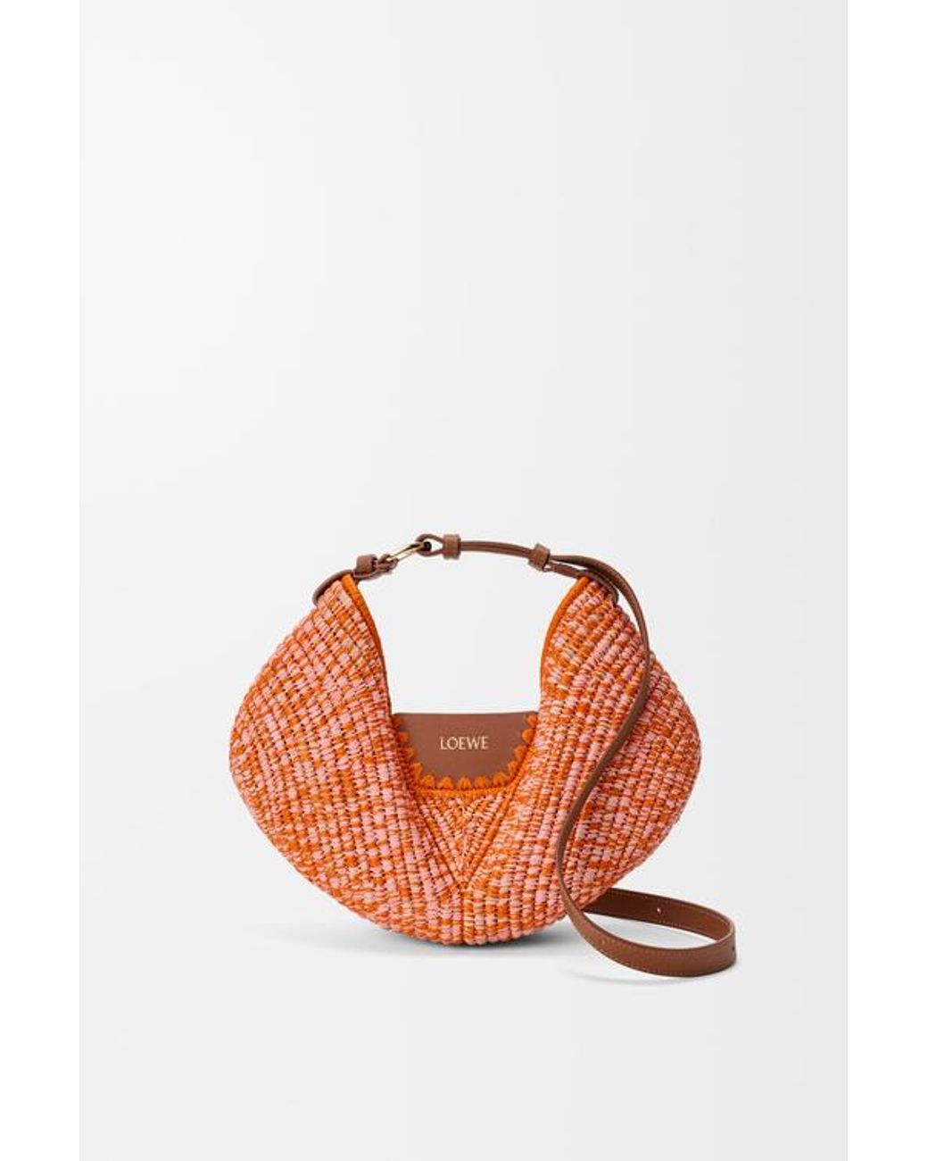 Loewe Orange Medium Swing Tote Bag
