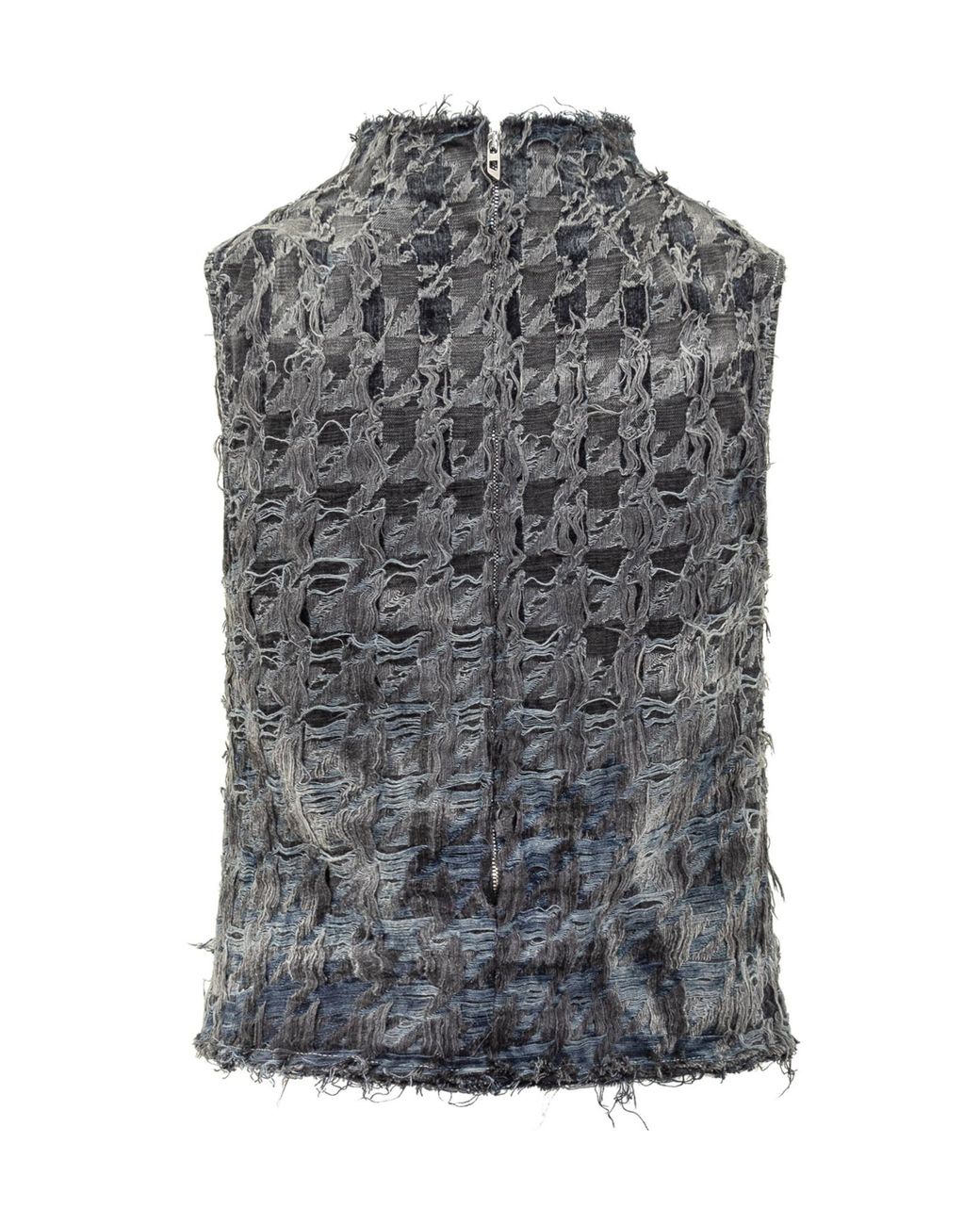 DIESEL Gray De-Tapi-Fsh1 Sleeveless Top