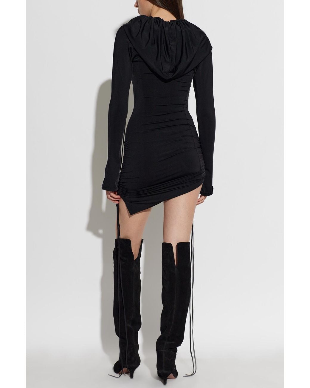 KNWLS Black Long-Sleeved Dress