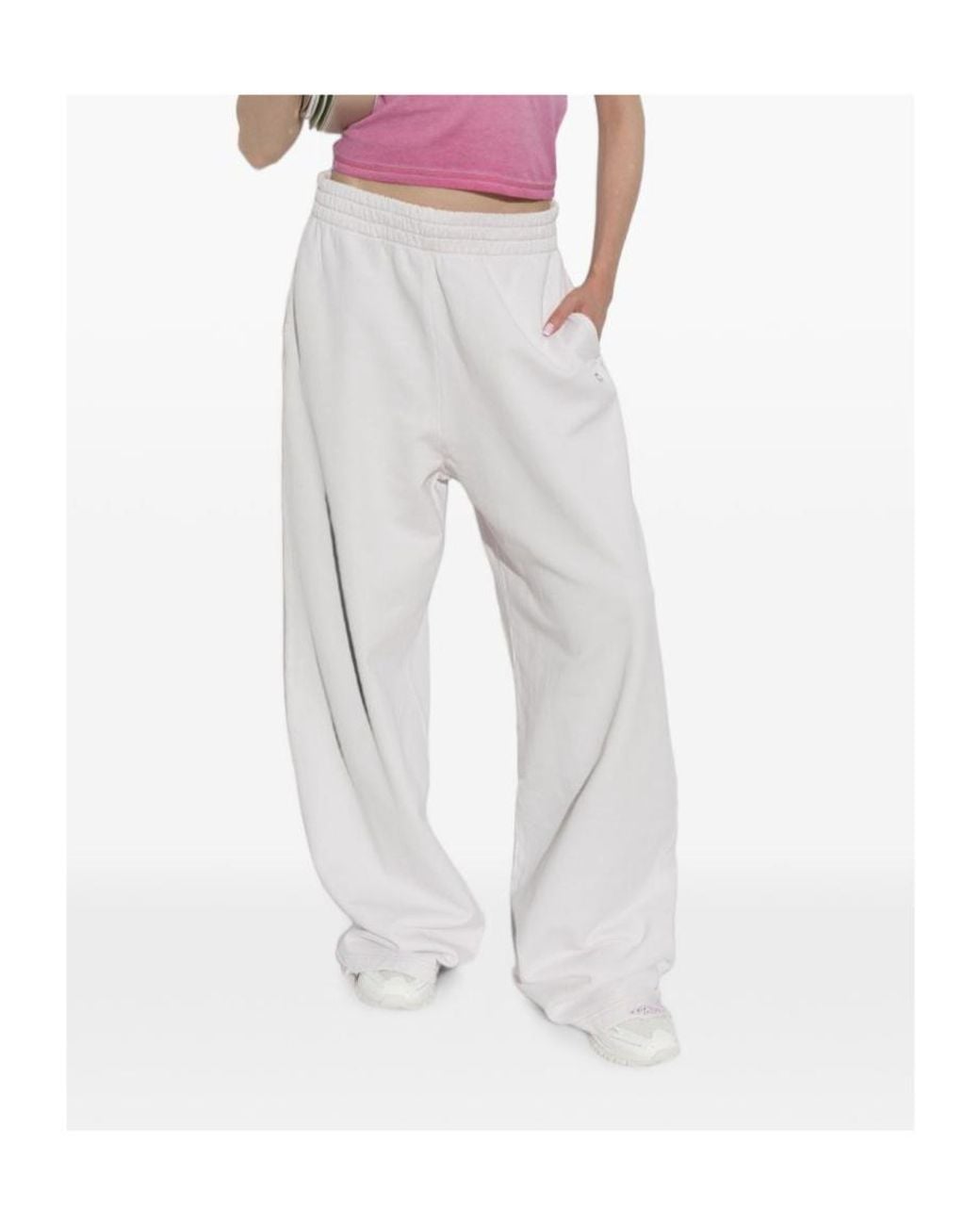 DIESEL Gray P-Zenia Wide-Leg Sweatpants