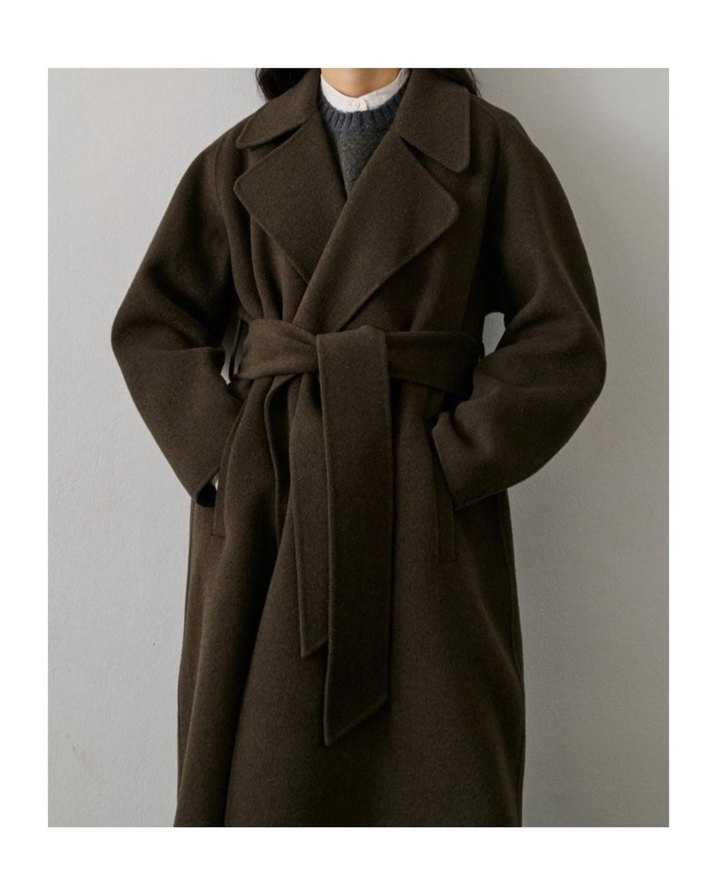 Soeur Black Belted Coat