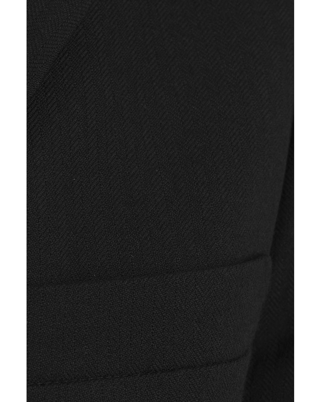 Maison Margiela Black Herringbone Single-Breasted Blazer for men