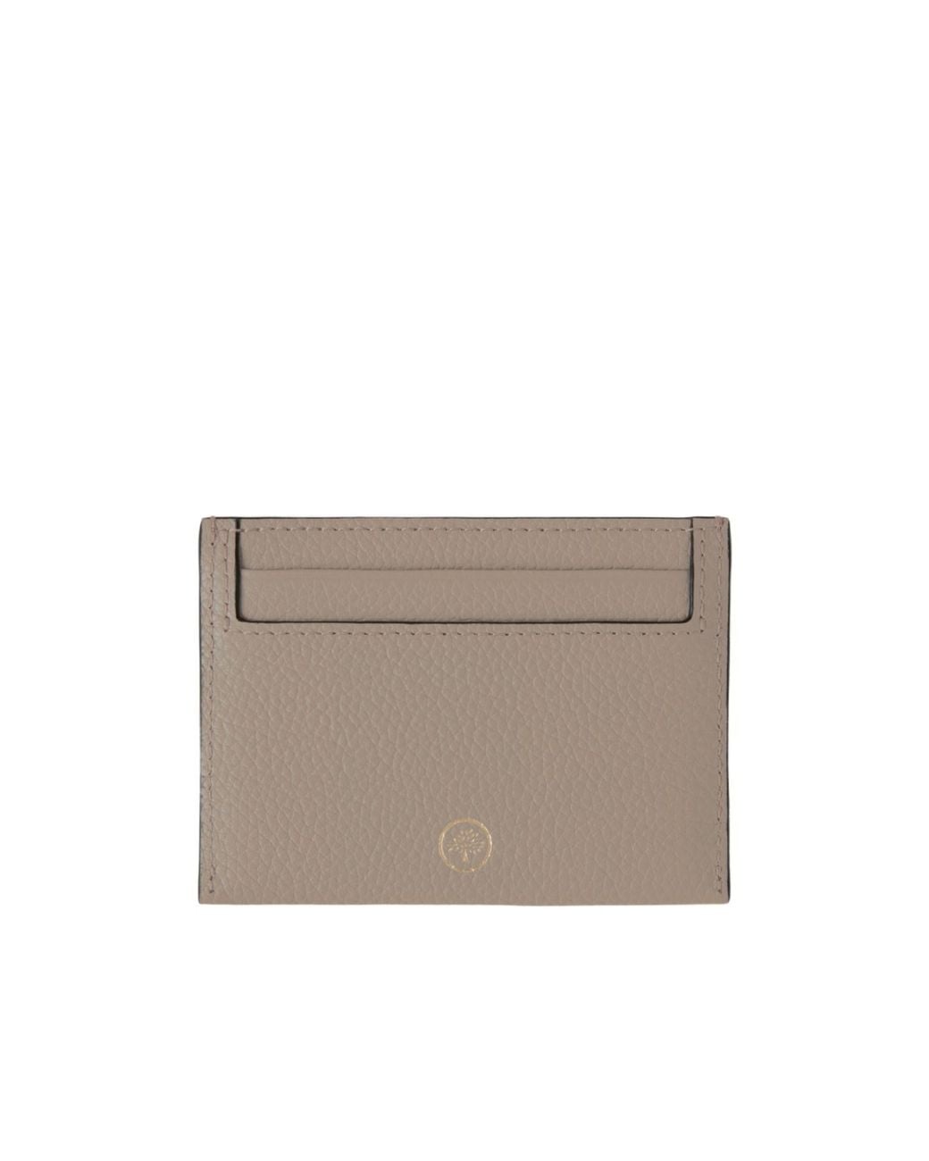Mulberry Gray Calf-Leather Cardholder