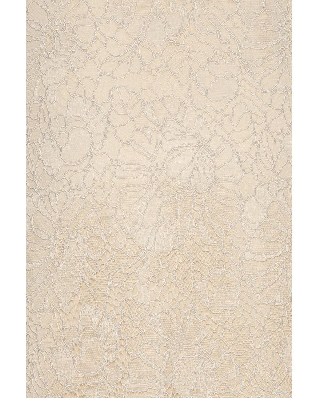 ROTATE BIRGER CHRISTENSEN Natural Lace Midi Skirt