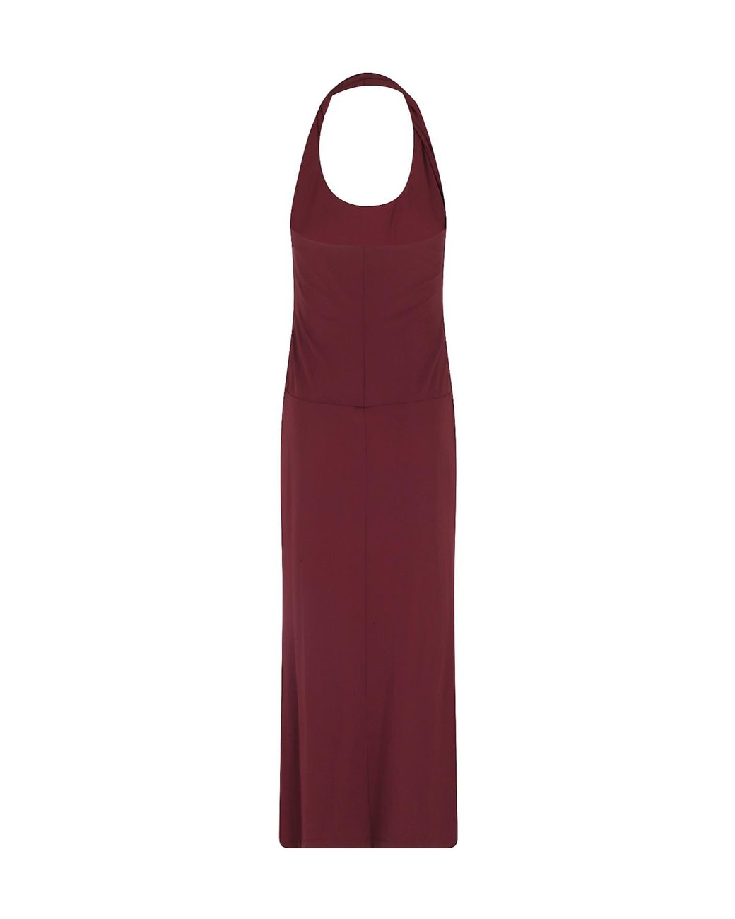 Seventy Red Cut-Out Halterneck Maxi Dress