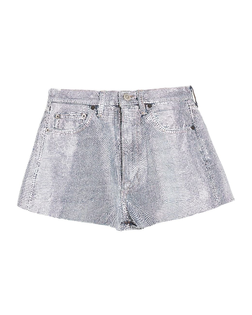 Maison Margiela Gray Denim Shorts