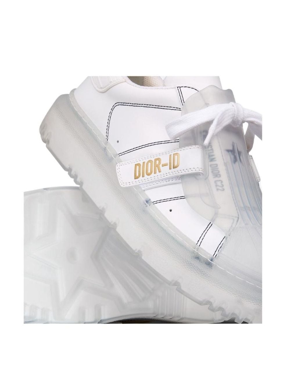 Dior White Id Sneakers
