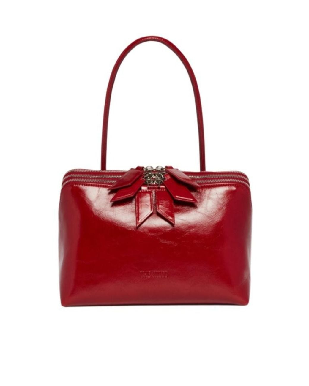 The Attico Red The Laltra Di Milano Shoulder Bag