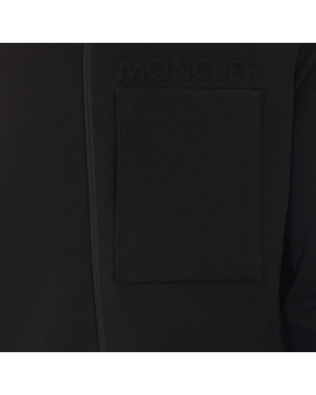 Moncler Black ロゴ ジャケット for men