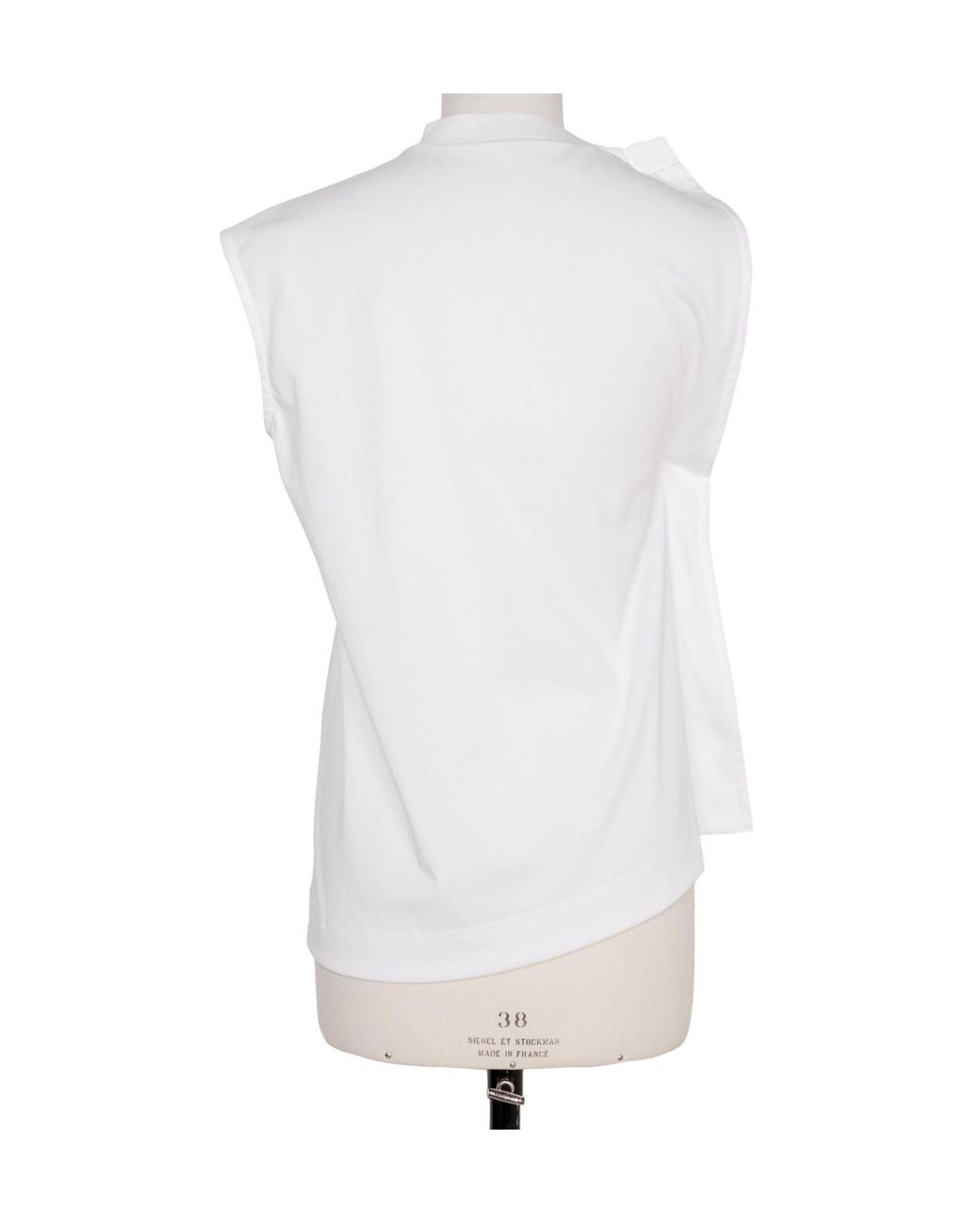 Sacai Blue Asymmetrical T-Shirt