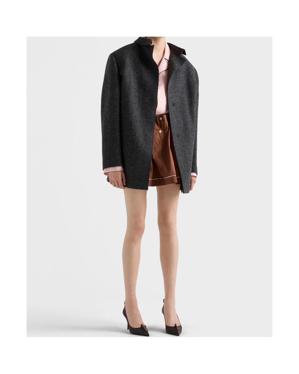 Prada Black Long-Sleeved Jacket