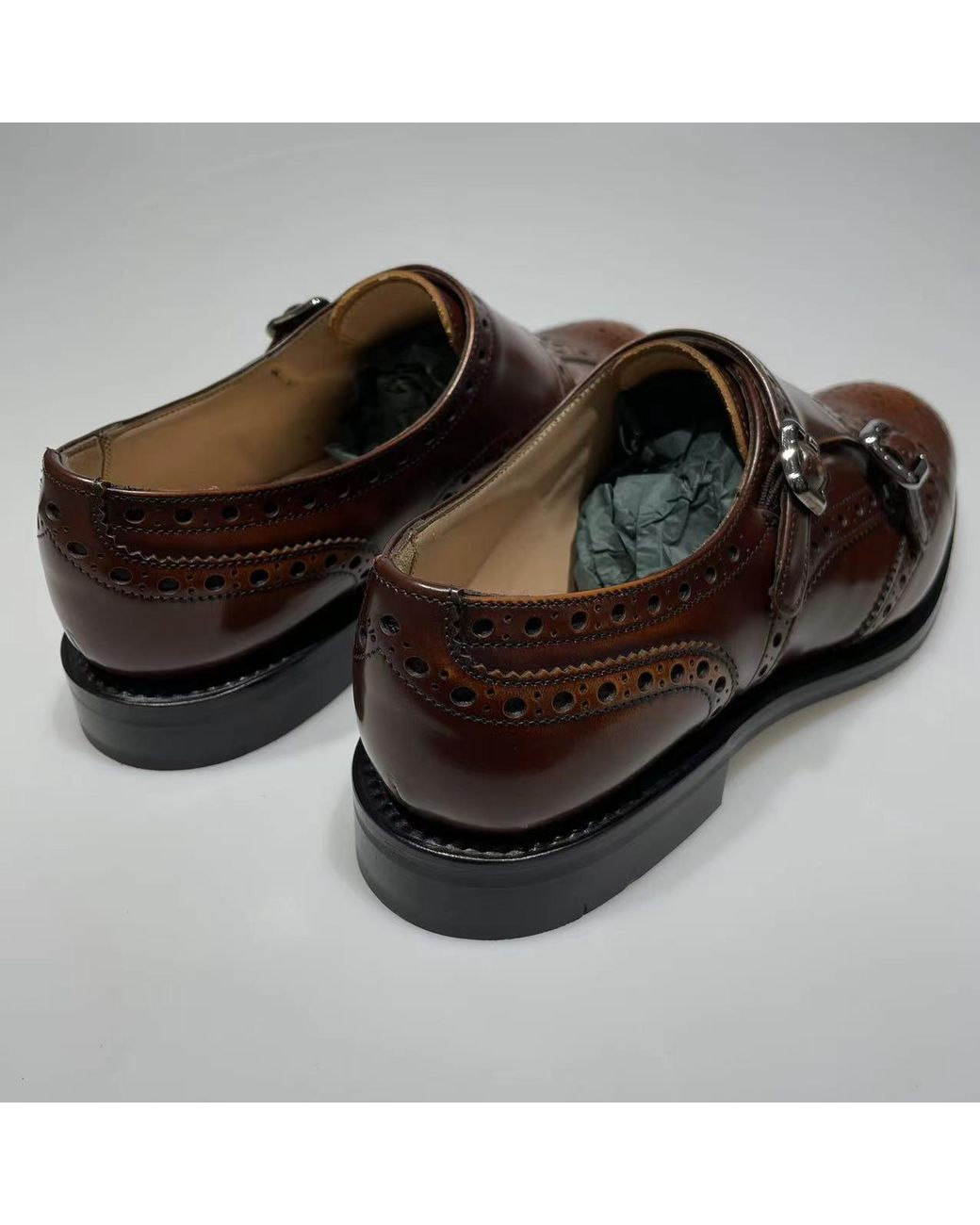 Church's Brown Lana Monk Brogue Detailed Loafers
