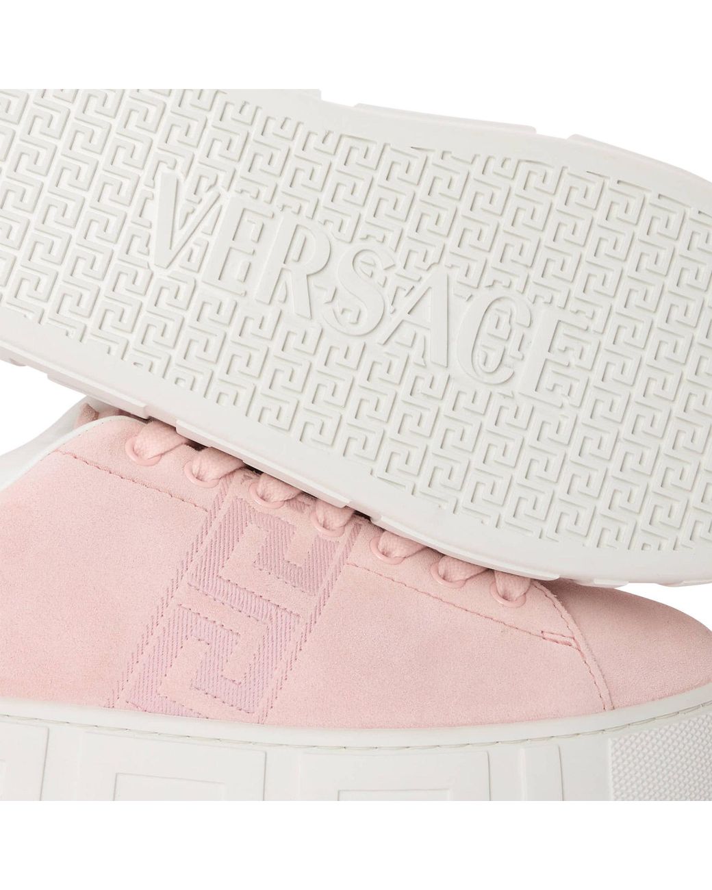 Versace Pink Fashion Platform Sneakers