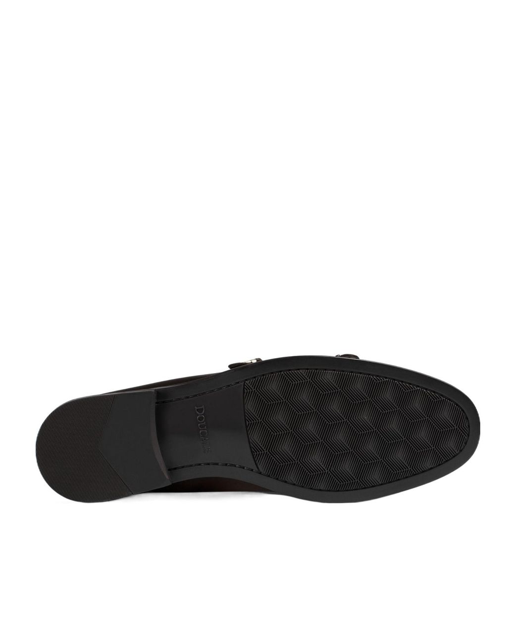 Doucal's Brown Double Buckle Loafers for men
