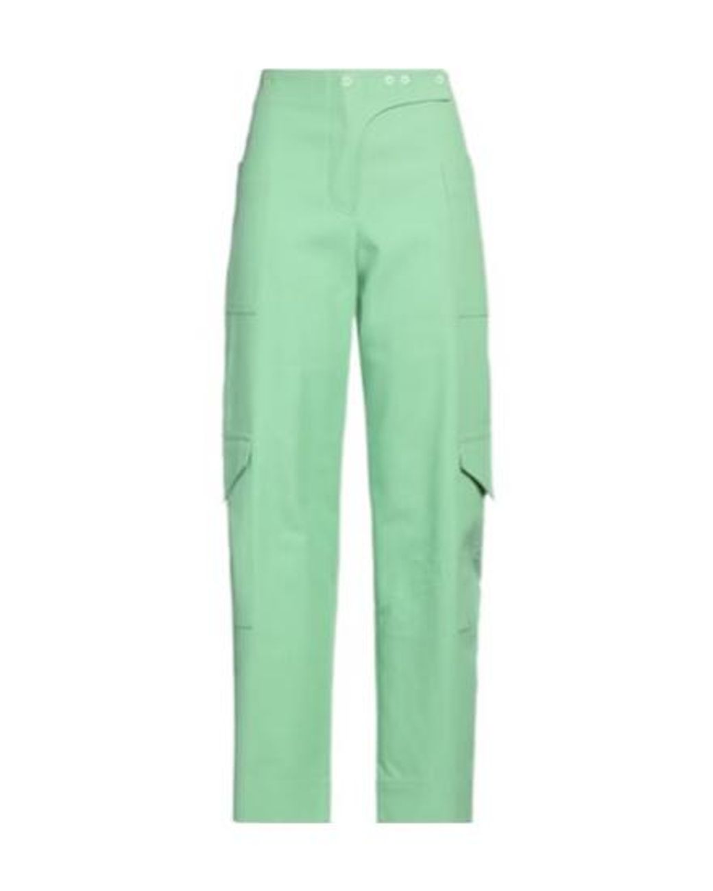 Ganni Green Casual Trousers