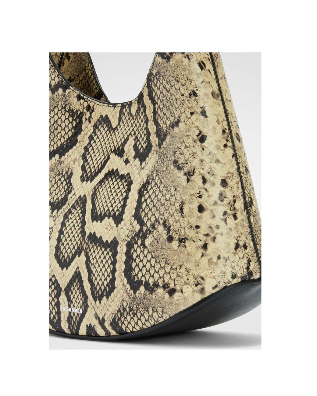 Jil Sander Metallic Eldorado Small Printed Shoulder Bag