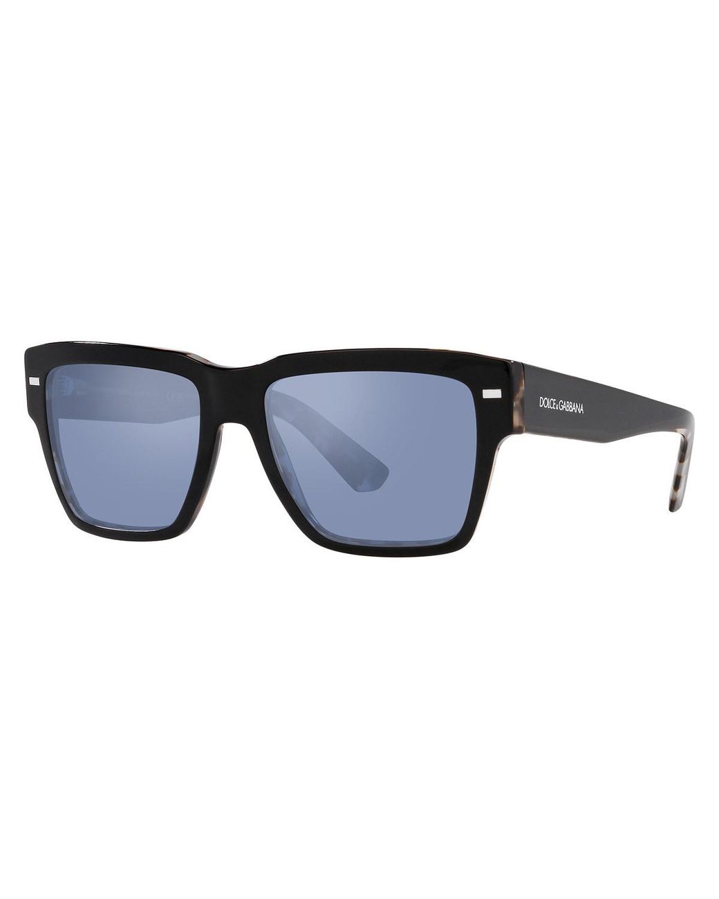 Dolce & Gabbana Blue Eyewear Square Frame Sunglasses for men