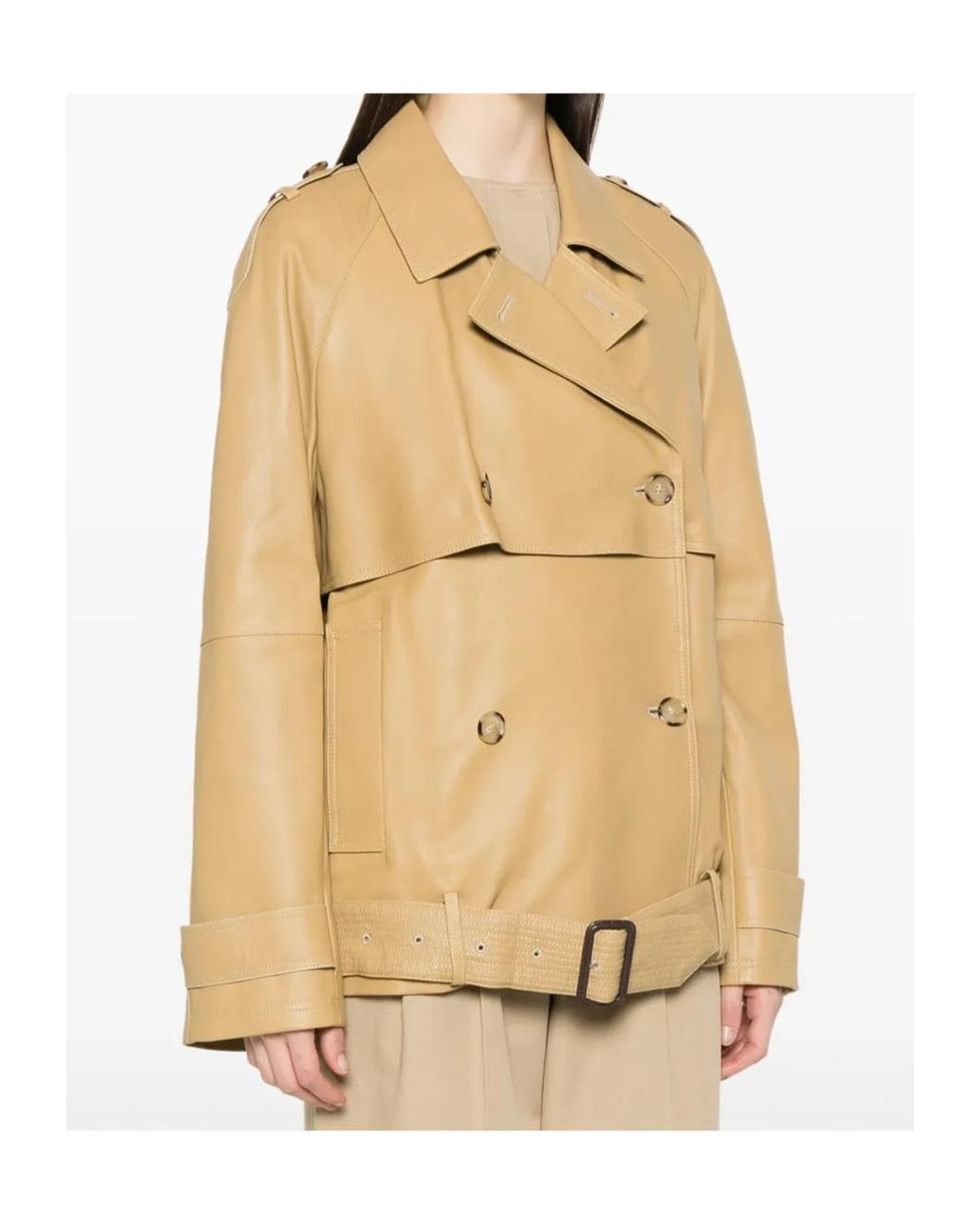 Totême Natural Totême Double-Breasted Jacket