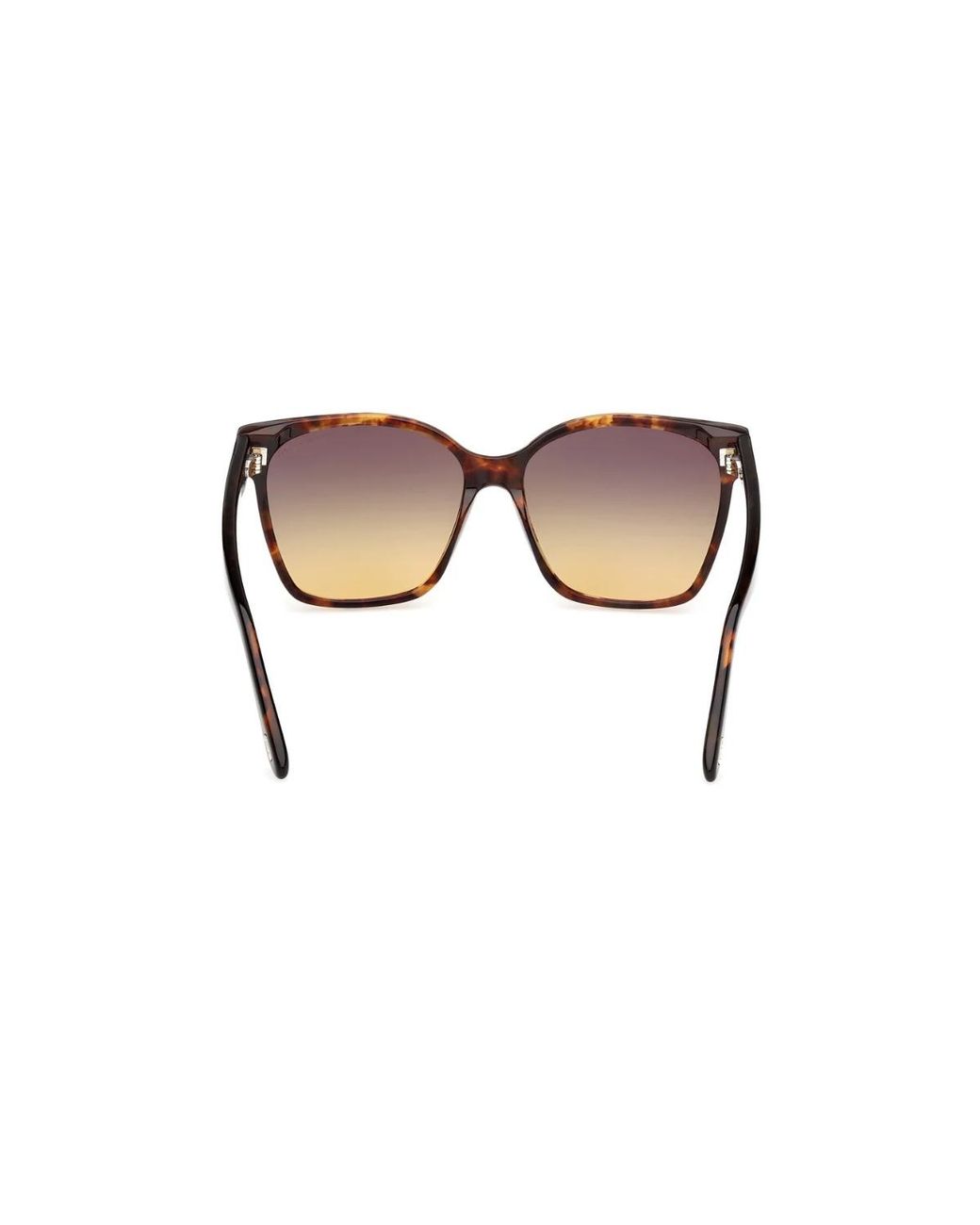 Tom Ford Metallic Eyewear Butterfly Frame Sunglasses