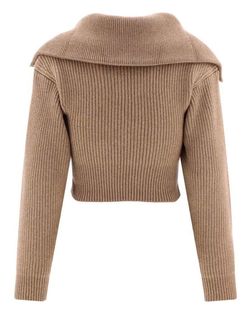 Jacquemus Natural La Maille Risoul Merino Jumper