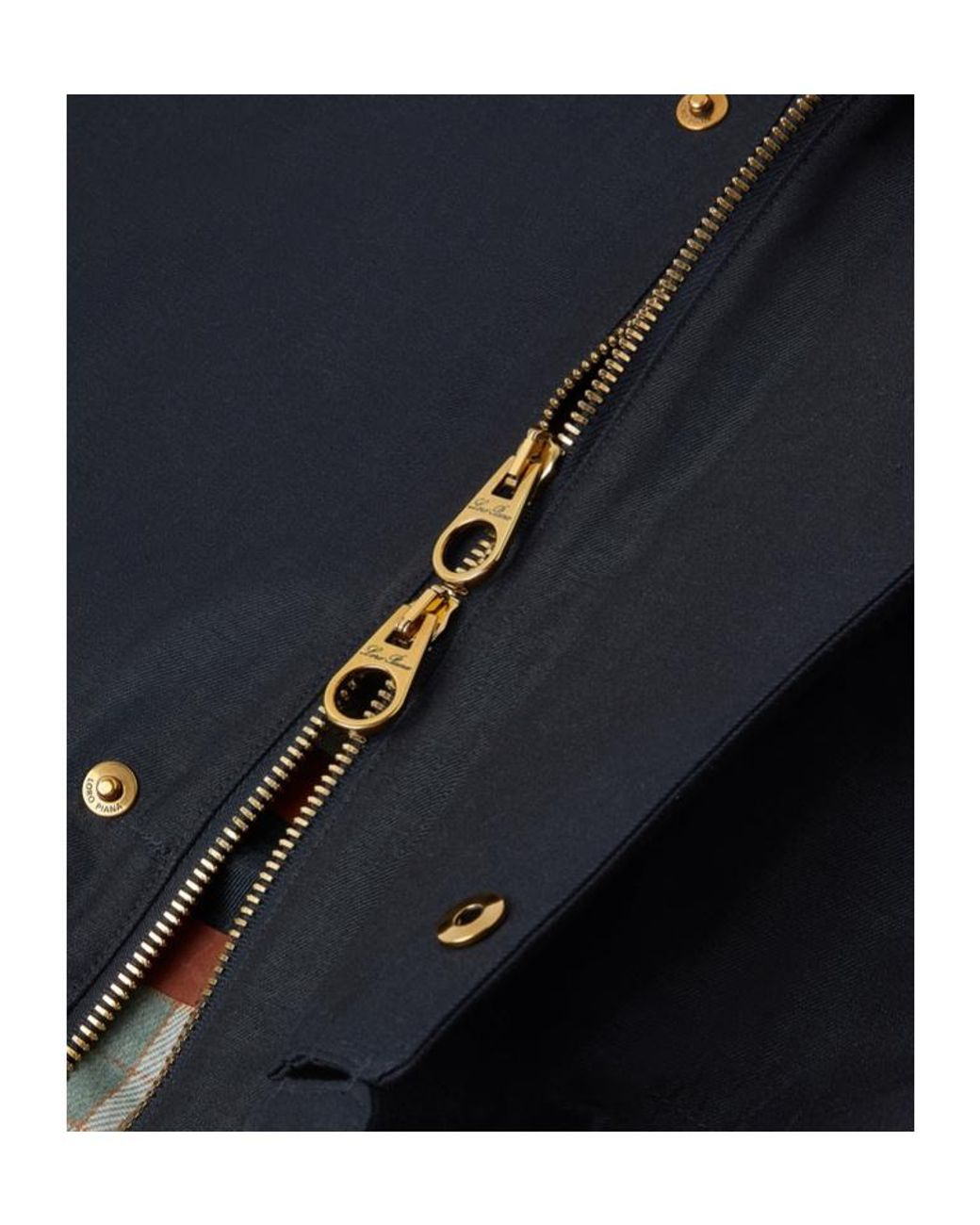Loro Piana Blue Horsey Jacket for men